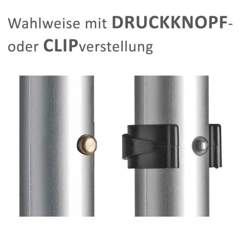 Ossenberg Gehhilfe Klassiker 140kg Druckknopf anatomischer Softgriff